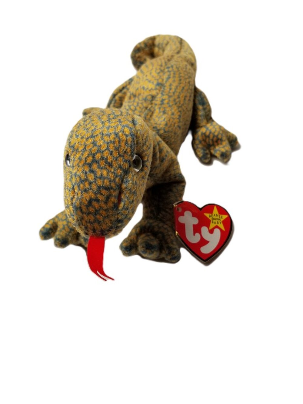 Ty Beanie Baby Scaly Lizard 1999 Plush Reptile With Tags Vintage Collectible